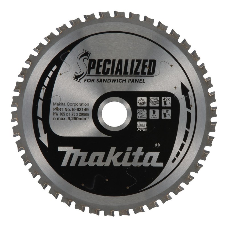 Makita piła tarczowa 160x20x42z Płyty warstwowe