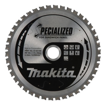 Makita piła tarczowa 160x20x42z Płyty warstwowe