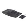 Klawiatura HP 960 Ergonomic Wireless Keyboard bezprzewodowa czarna 37E755AA