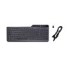 Klawiatura HP 400 Backlit Wired Keyboard przewodowa czarna 7N7C0AA