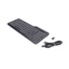 Klawiatura HP 400 Backlit Wired Keyboard przewodowa czarna 7N7C0AA