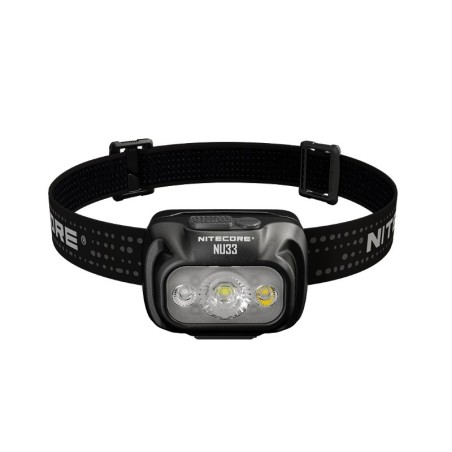 Nitecore NU33 Czarny Latarka czołowa LED