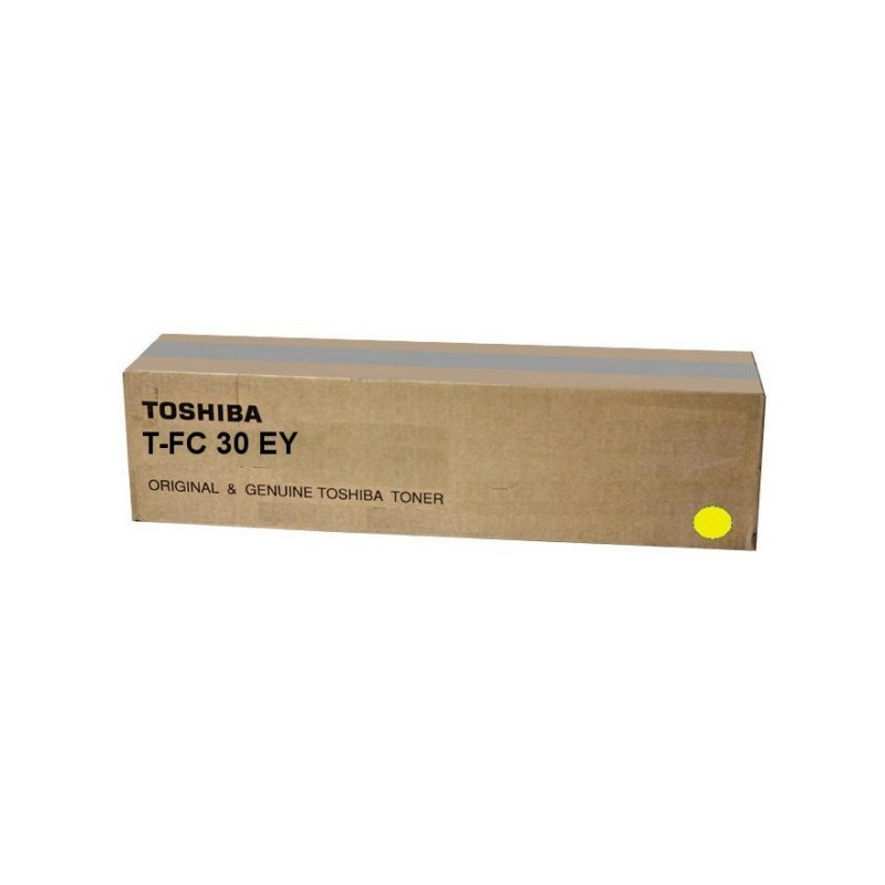 Toshiba T-FC 30 EY kaseta z tonerem Oryginalny Żółty Toshiba T-FC 30 EY kaseta z tonerem Oryginalny Żółty