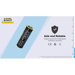 Nitecore NL2142LTP akumulator przemysłowy Litowo-jonowa (Li-Ion) 4200 mAh 3,6 V