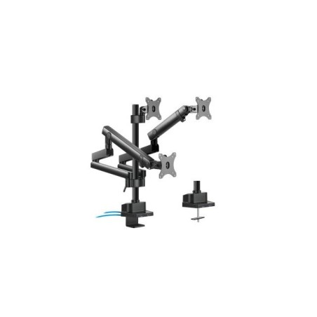 Maclean MC-811 Uchwyt biurkowy na 3 monitory