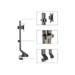 Uchwyt biurkowy do monitora Maclean MC-853 (biurkowy 17" - 32" max. 8kg)