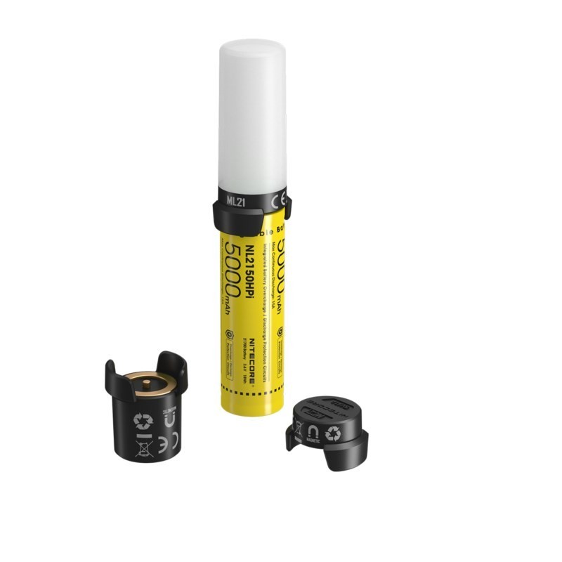 Nitecore NL2150HPi Biały, Żółty Latarka ręczna