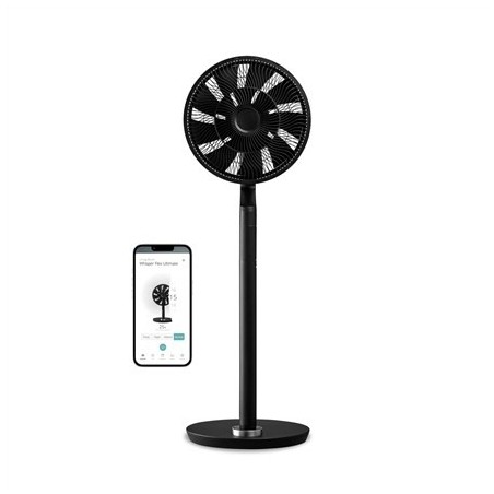 Duux | Wentylator | Whisper Flex Ultimate Smart | Wentylator stojący | Czarny | Średnica 34 cm | Liczba prędkości 30 | Oscylacja