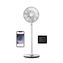 Duux | Wentylator | Technologia Whisper Flex Ultimate | Wentylator stojący | Biały | Średnica 34 cm | Liczba prędkości 30 |