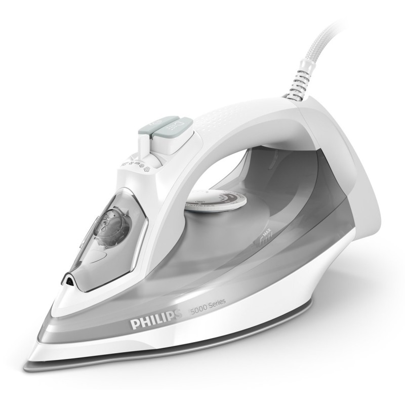Philips 5000 series Żelazko parowe Moc 2400 W Ciągły strumień pary 40 g/min Philips 5000 series Żelazko parowe Moc 2400 W Ciągły strumień pary 40 g/min