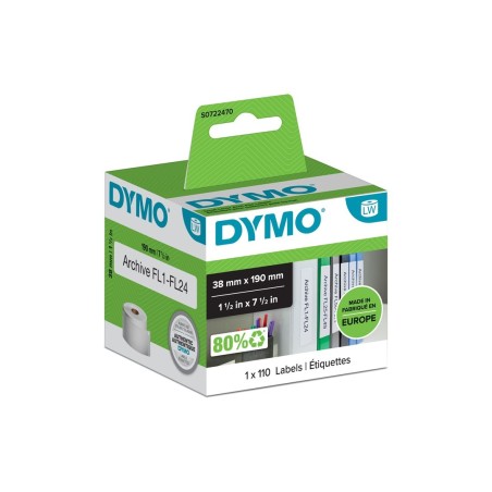 DYMO LW - Małe etykiety LAF podwieszane imiennych - 38 x 190 mm - S0722470