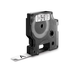 DYMO D1 - Durable Etykiety -Czarno na białym - 19mm x 5.5m