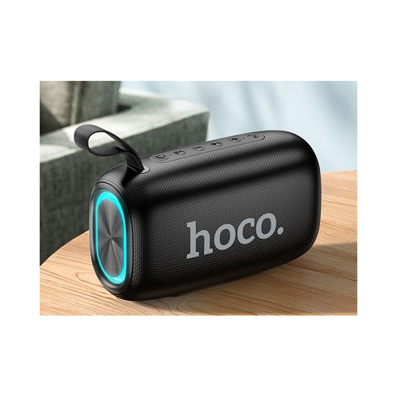 Głośnik bluetooth Hoco HC25 Radiante (czarny) Głośnik bluetooth Hoco HC25 Radiante (czarny)