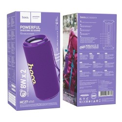 Głośnik bluetooth Hoco HC27 Soundful (fioletowy)
