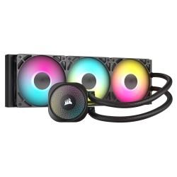 Corsair NAUTILUS 360 RS ARGB Procesor Chłodnica powietrza Czarny