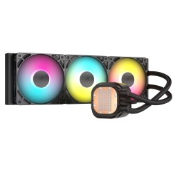 Corsair NAUTILUS 360 RS ARGB Procesor Chłodnica powietrza Czarny