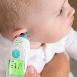 Braun ThermoScan 6 Termometr kontaktowy Biały Ucho Przyciski
