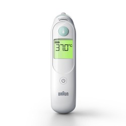 Braun ThermoScan 6 Termometr kontaktowy Biały Ucho Przyciski
