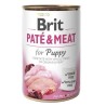 BRIT PATÉ & MEAT kurczak - mokra karma dla szczeniąt - puszka - 400 g