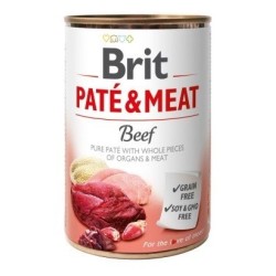 Karma BRIT PATÉ & MEAT- Włowina - mokra karma dla psa 400g