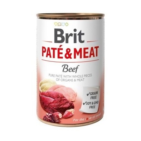 Karma BRIT PATÉ & MEAT- Włowina - mokra karma dla psa 400g