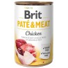 Karma BRIT PATÉ & MEAT z kurczakiem -mokra dla psa 400g