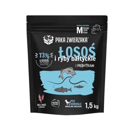 Paka Zwierzaka Seventh Heaven Łosoś z rybami bałtyckimi ''M'' 1,5kg