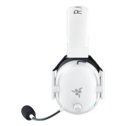 Razer BlackShark V2 HyperSpeed Zestaw słuchawkowy Przewodowy i Bezprzewodowy Opaska na głowę Gaming USB Typu-A Bluetooth Biały