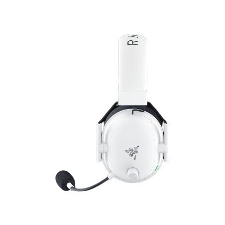Razer BlackShark V2 HyperSpeed Zestaw słuchawkowy Przewodowy i Bezprzewodowy Opaska na głowę Gaming USB Typu-A Bluetooth Biały