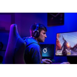 Razer Barracuda Pro Zestaw słuchawkowy Przewodowy i Bezprzewodowy Opaska na głowę Gaming USB Type-C Bluetooth Czarny