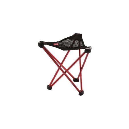 Robens 490001 krzesło kempingowe Stołek kempingowy 3 x noga Czarny, Czerwony