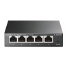 TP-Link TL-SG105S Nie zarządzany Gigabit Ethernet (10/100/1000) Czarny