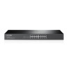 TP-Link TL-SF1016 Nie zarządzany Fast Ethernet (10/100) 1U Czarny