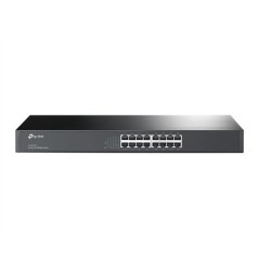 TP-Link TL-SF1016 Nie zarządzany Fast Ethernet (10/100) 1U Czarny