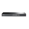 TP-Link TL-SF1016 Nie zarządzany Fast Ethernet (10/100) 1U Czarny