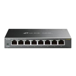 Przełącznik sieciowy TP-Link Omada TL-SG108S, Czarny, Nie zarządzany, Gigabit Ethernet (10/100/1000)