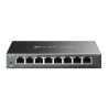 Przełącznik sieciowy TP-Link Omada TL-SG108S, Czarny, Nie zarządzany, Gigabit Ethernet (10/100/1000)