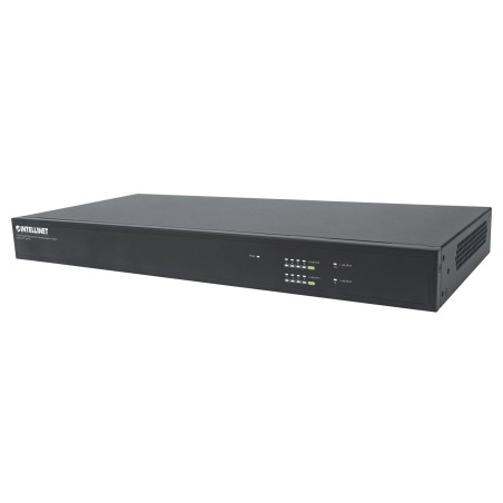 Intellinet 561433 łącza sieciowe Zarządzany Gigabit Ethernet (10/100/1000) Obsługa PoE Czarny