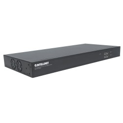 Intellinet 561433 łącza sieciowe Zarządzany Gigabit Ethernet (10/100/1000) Obsługa PoE Czarny