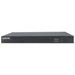 Intellinet 561433 łącza sieciowe Zarządzany Gigabit Ethernet (10/100/1000) Obsługa PoE Czarny