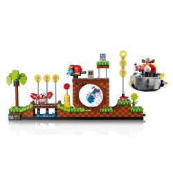 LEGO IDEAS 21331 SONIC THE HEDGEHOG - STREFA ZIELONEGO WZGÓRZA