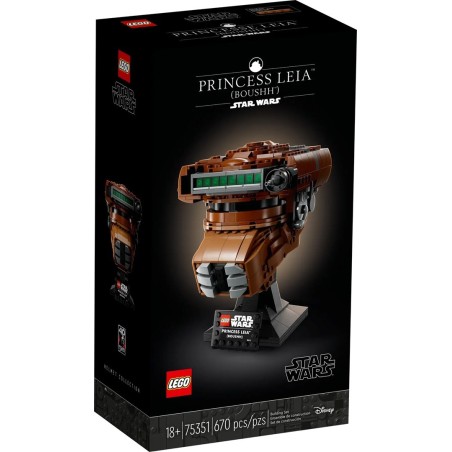 LEGO STAR WARS 75351 HEŁM KSIĘŻNICZKI LEI (BOUSHH)