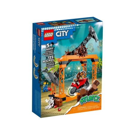 LEGO City 60342 Wyzwanie kaskaderskie: atak rekina