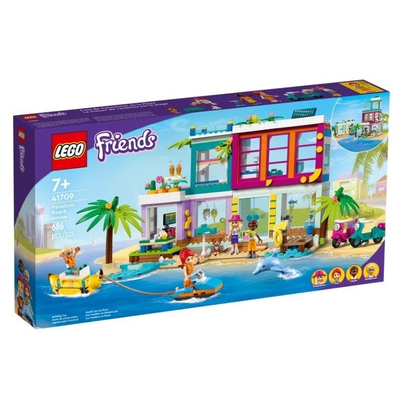LEGO Friends 41709 wakacyjny domek na plaży LEGO Friends 41709 wakacyjny domek na plaży