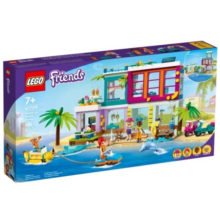 LEGO Friends 41709 wakacyjny domek na plaży