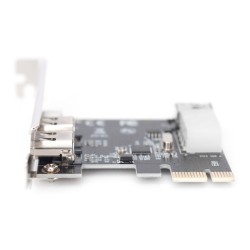 Digitus Karta PCI Express, Firewire 1394a (port 3+1)