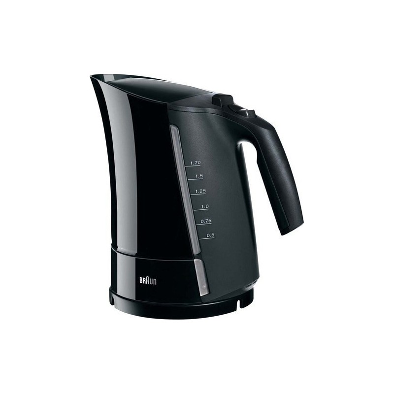 Czajnik elektryczny Braun WK 300 Black (2200W 1.7l kolor czarny) Czajnik elektryczny Braun WK 300 Black (2200W 1.7l kolor czarny)