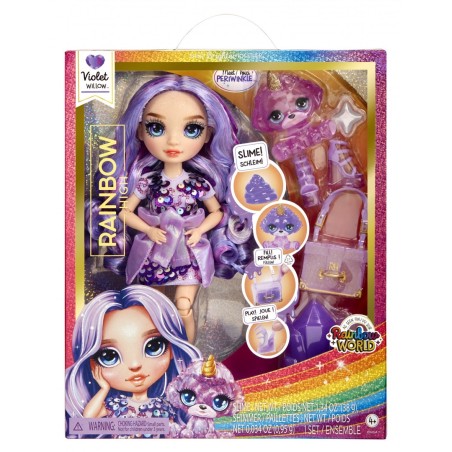 MGA Classic Rainbow Fashion Lalka Violet (purple)