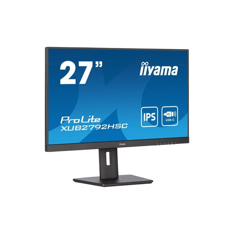 iiyama ProLite XUB2792HSC-B5 LED display 68,6 cm (27") 1920 x 1080 px Full HD Czarny