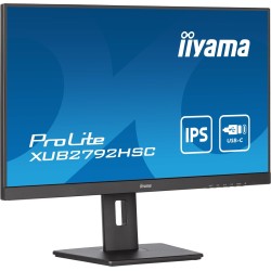 iiyama ProLite XUB2792HSC-B5 LED display 68,6 cm (27") 1920 x 1080 px Full HD Czarny